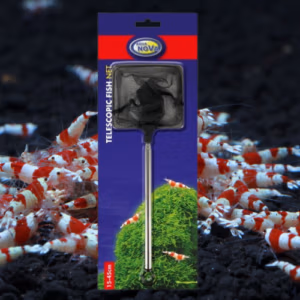 Épuisette Télescopique – Spéciale Crevettes – AQUA NOVA