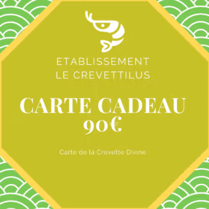 Carte 90 € « Crevette Divine »