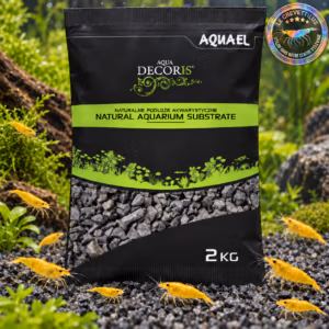 Basalte d’Aquarium 2 kg – Sol neutre pour crevettes – Aquael