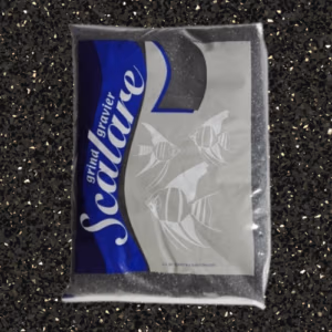 Gravier Noir Naturel – 4 kg – SCALARE
