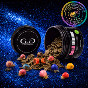 Snail Dinner – Aliment pour escargots d’aquarium 27 g – GlasGarten