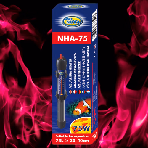 Thermoplongeur - Chauffage 75 W - Aquarium 60 à 75 L