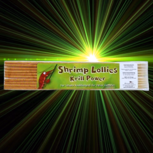Shrimp Lollies KRILL POWER - Energie - SHRIMPTASTIC Le Crevettilus
