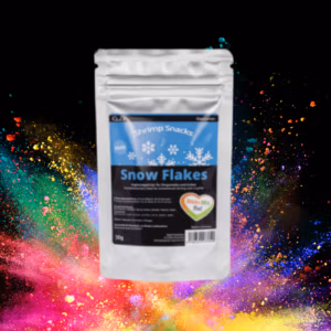 Shrimp Snack Snow Flakes – Sticks Mix 3 en 1 – GLASGARTEN