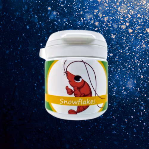 SnowFlakes - Nourriture Crevettes - 50 ml - SHRIMPTASTIC Le Crevettilus