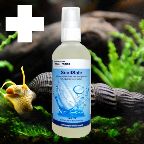 Conditionneur d'Eau Spécial Escargots - 125 ml - AQUA-TROPICA Le Crevettilus