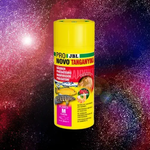 Pronovo TANGANYIKA Cichlidés - FLAKES M - 250 ml - JBL Le Crevettilus