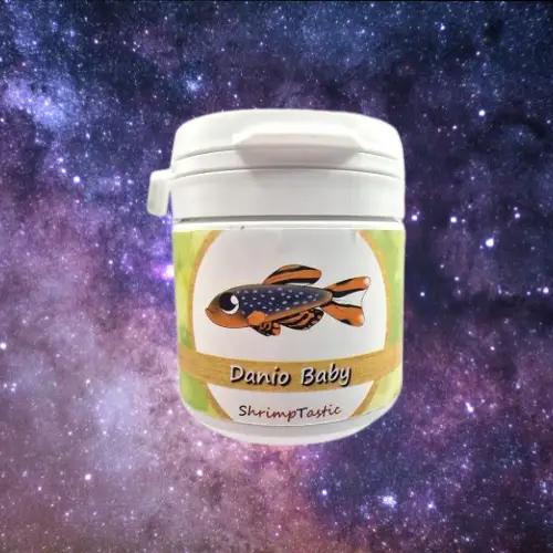 Nourriture Flocon pour Bébés DANIO - 75 ml - SHRIMPTASTIC Le Crevettilus
