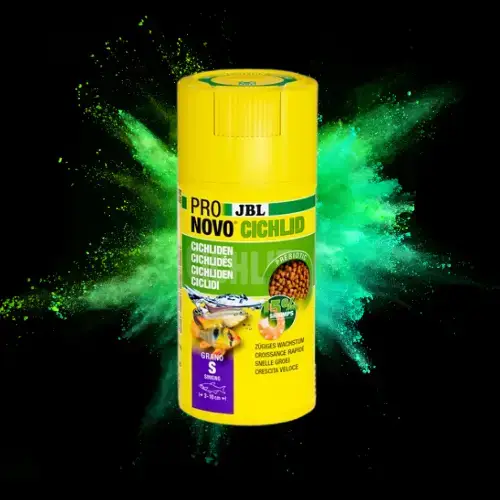 Pronovo Nourriture CICHLID - Grano S - 100ml CLICK - JBL Le Crevettilus