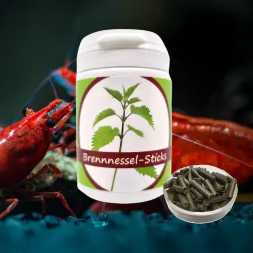Sticks Ortie - Aliment 100% Naturel Crevettes - SHRIMPTASTIC Le Crevettilus