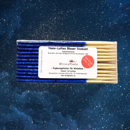 Nano Shrimp Lollies BLUE DIAMOND - Rare - SHRIMPTASTIC Le Crevettilus