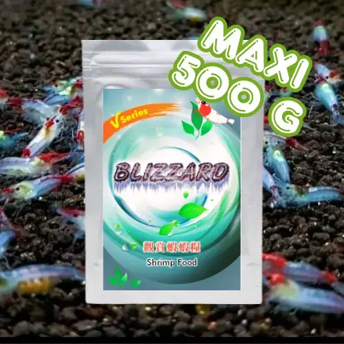 Shrimp Food - Aliment Crevettes - 500 g - VIN BLIZZARD Le Crevettilus