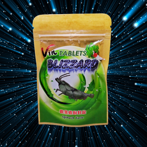 Spinach Tablet - Haut de Gamme Crevettes - VIN BLIZZARD Le Crevettilus