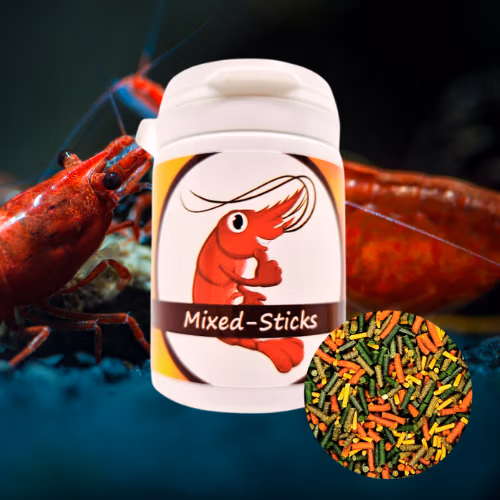 Sticks 5 MIX - Aliment 100% Naturel Crevettes - SHRIMPTASTIC Le Crevettilus