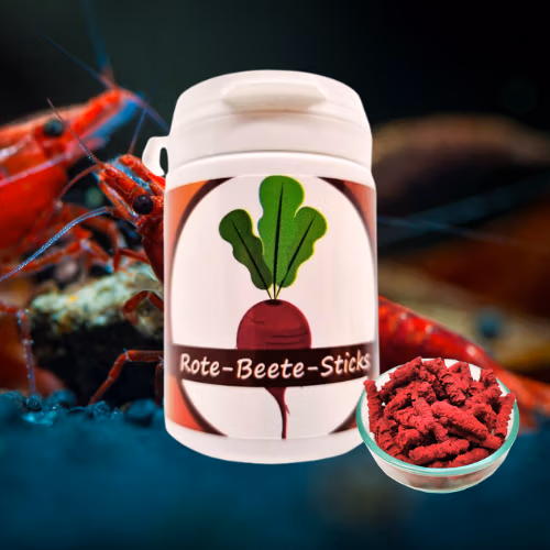 Sticks Betterave - Aliment 100%Nature Crevettes -SHRIMPTASTIC Le Crevettilus