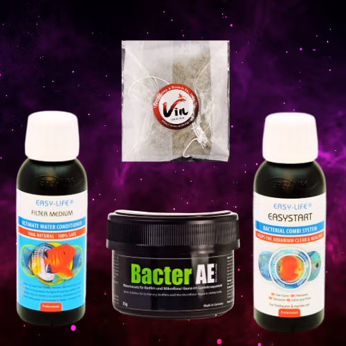 Pack Démarrage Aquarium Crevettes ESSENTIEL - 4 Flacons Le Crevettilus