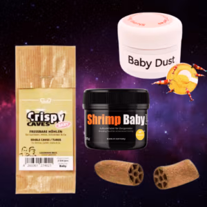 Pack Nourriture Crevettes Juvéniles ESSENTIEL – 3 Flacons