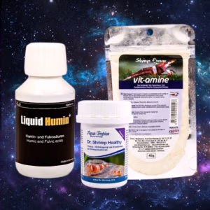 Pack Installation Crevettes dans Aquarium ESSENTIEL – 3 Flacons