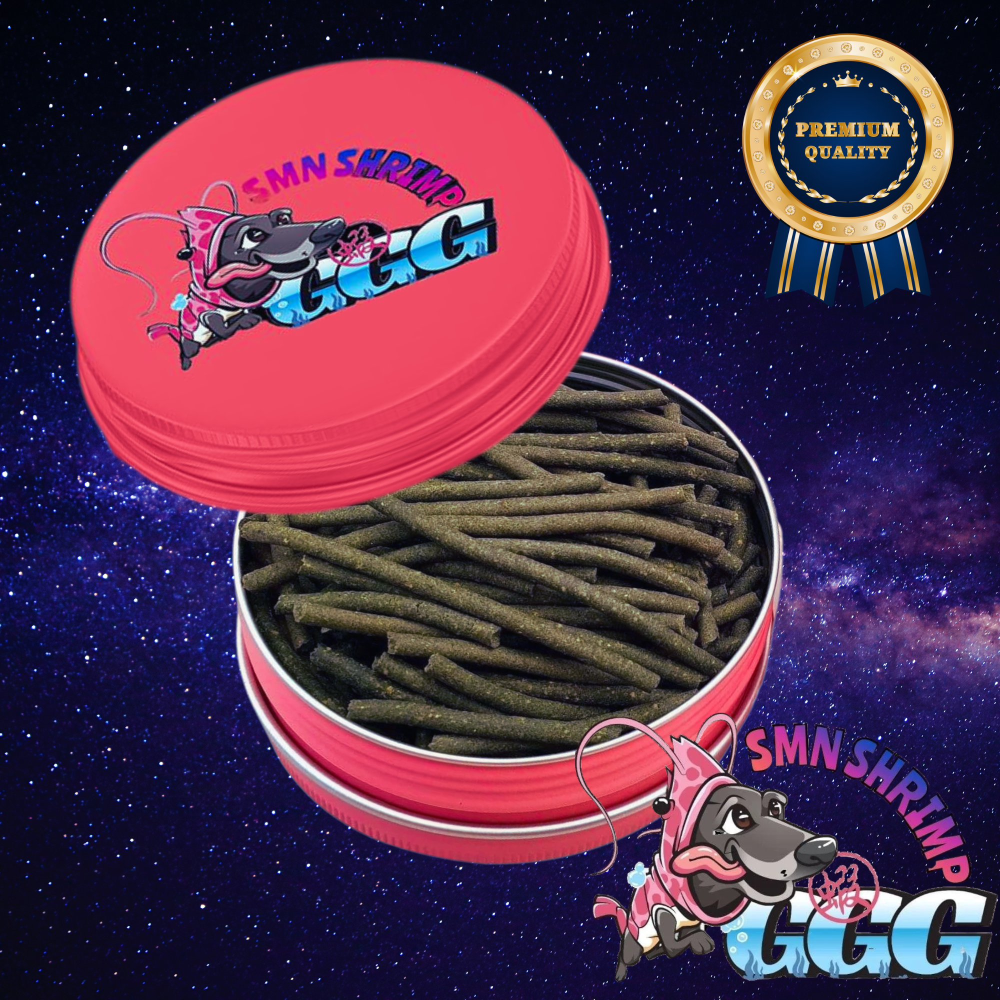 G1 - Aliment Crevettes - Elevage Professionnel - SMN SHRIMP Le Crevettilus