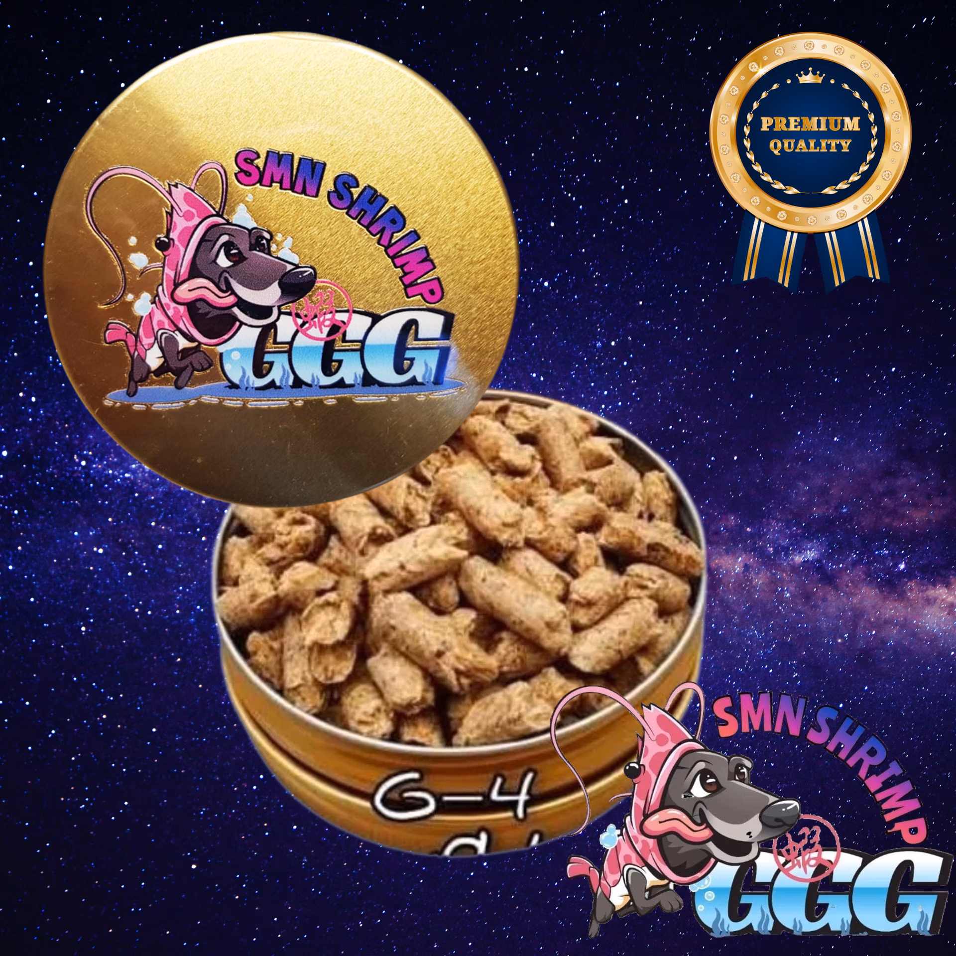 G4 Snowflakes - Nourriture Crevettes élevage - SMN SHRIMP Le Crevettilus
