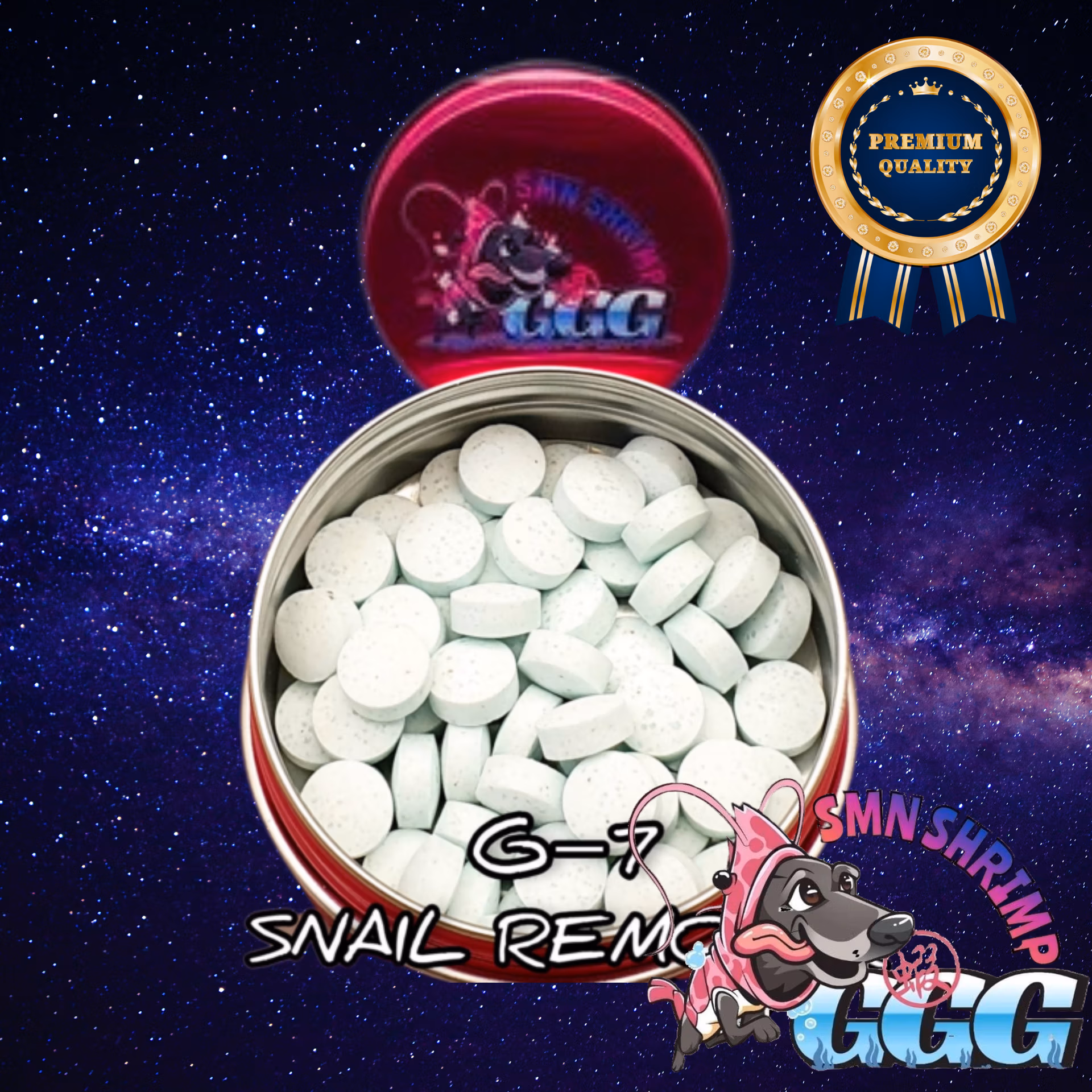 G7 Snail Remover - Anti Escargots Safe Crevettes - SMN SHRIMP Le Crevettilus
