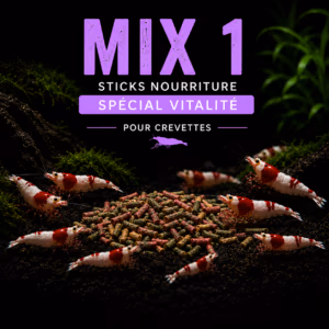 MIX 1 – Sticks Nourriture Spécial Vitalité pour Crevettes