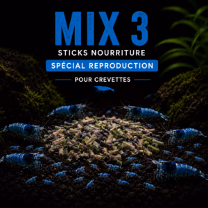 MIX 3 – Stiks Nourriture Artisanale Crevettes Spécial Reproduction