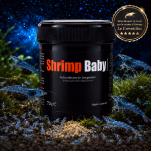 Shrimp Baby – Alimentation Crevettes Juvéniles – 70 g – GlasGarten