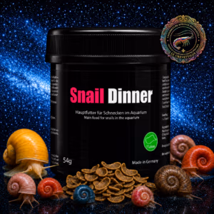 Snail Dinner – Aliment pour escargots d’aquarium 54 g – GlasGarten