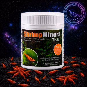 Shrimp Minéral GH KH+ Sel pour Néocaridina 200g – Salty Shrimp
